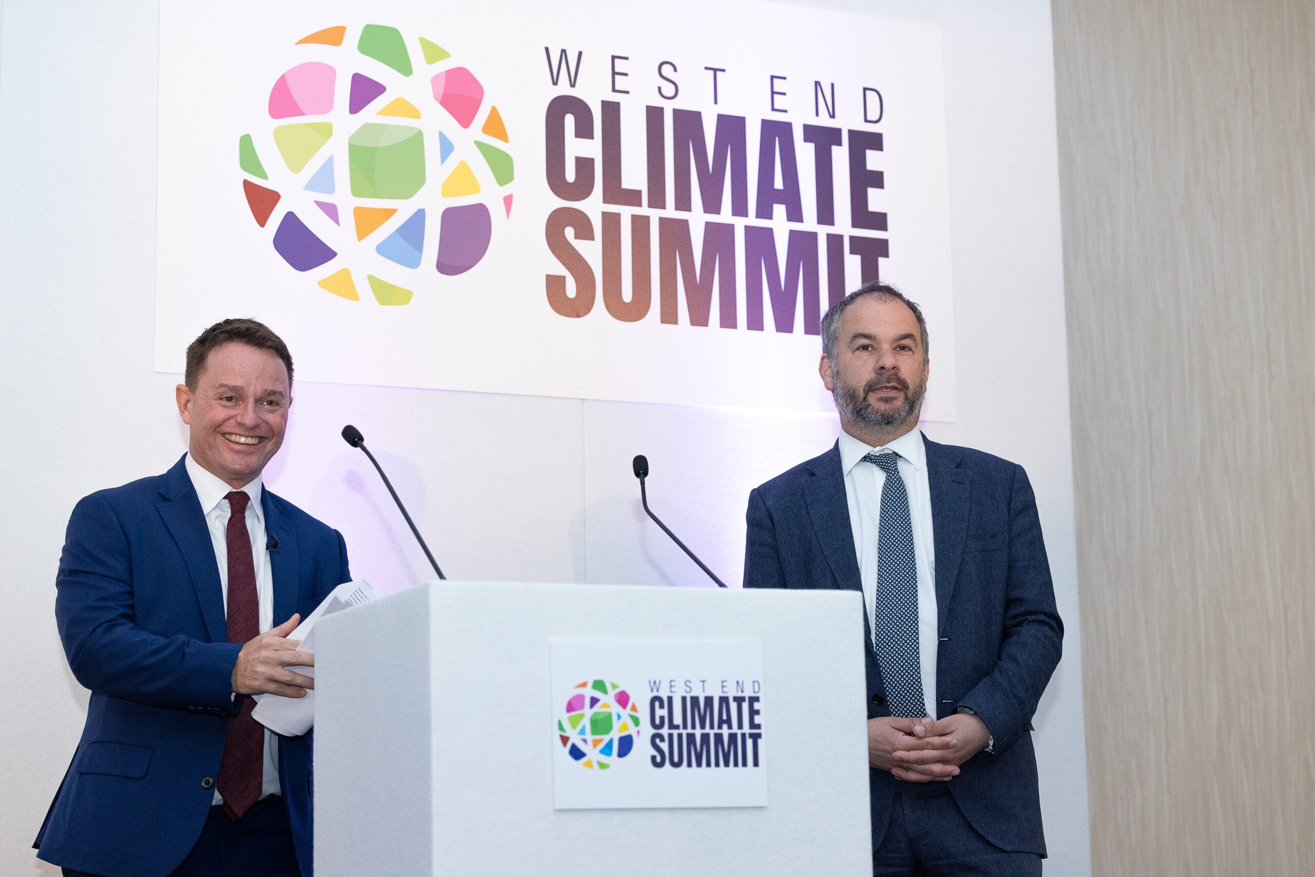 Chief Executive Jace Tyrrell & Paul Scully MP, Minister for London